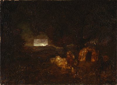 Kano-byggerne af Ralph Albert Blakelock