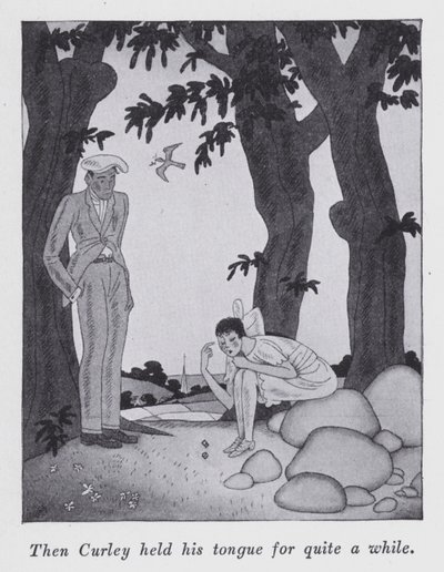 Illustration til "But Gentlemen Marry Brunettes" af Anita Loos (litho) af Ralph Barton