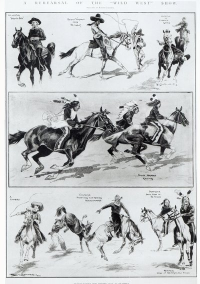 En genhør af Wild West Show på Olympia af Ralph Cleaver