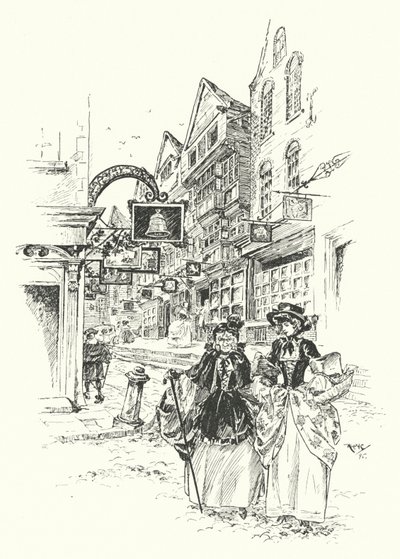 Street synger; London (gravering) af Ralph Cleaver