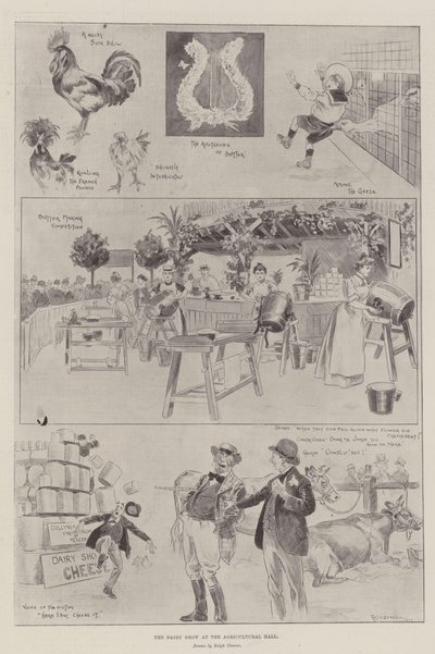 Mejeriskuet ved Landbrugshallen af Ralph Cleaver