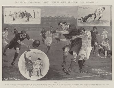 The Drawn Inter-University Rugby Football Match i Queen