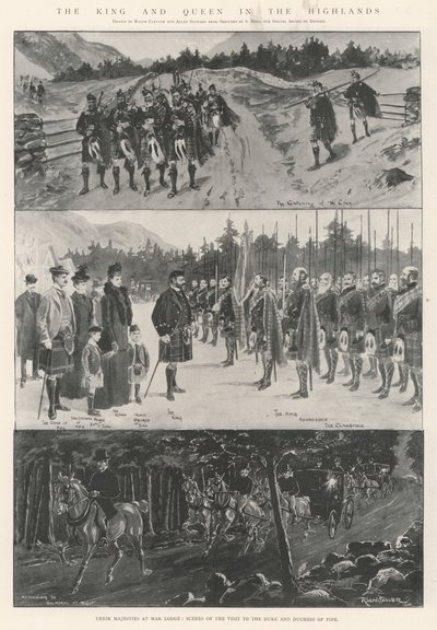 Kongen og Dronningen i højlandet af Ralph Cleaver