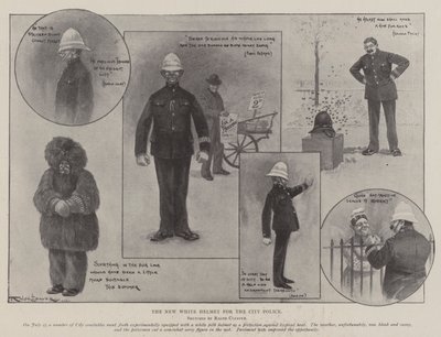 Den nye hvide hjelm til bypolitiet af Ralph Cleaver