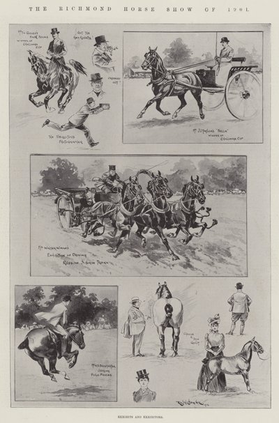 Richmond Horse Show i 1901 af Ralph Cleaver