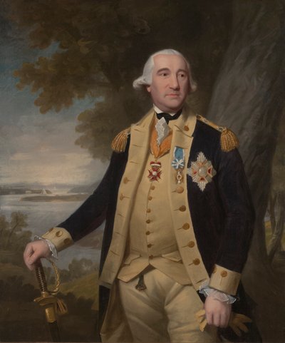 Generalmajor Friedrich Wilhelm Augustus, baron von Steuben af Ralph Earl