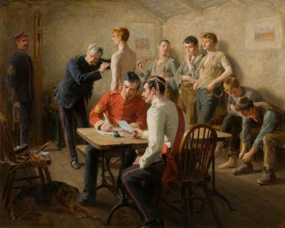 Passing the Doctor, 1896 af Ralph Hedley