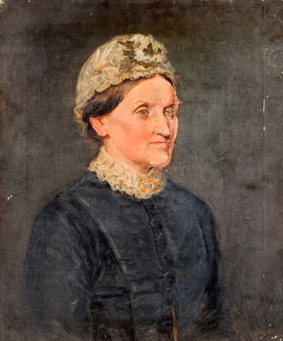 Portræt af en gammel kvinde, 1881 af Ralph Hedley