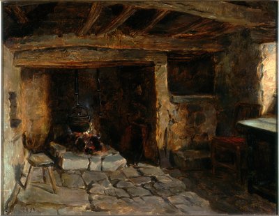 Det Gamle Køkken af Ralph Hedley