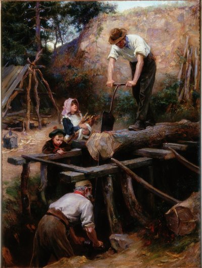 Træskomagere, 1896 af Ralph Hedley