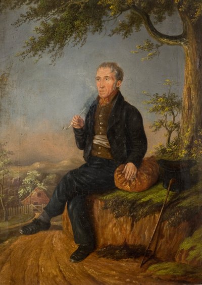 Portræt af James Howe af Ralph Howe