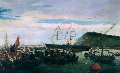 Catalanske frivillige påbegyndte krigen i Cuba i 1870 af Ramón Padró y Pedret