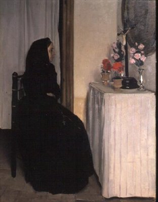 Enken af Ramon Casas i Carbo