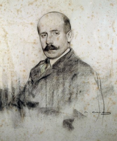 Zuloaga, Ignacio af Ramon Casas i Carbo
