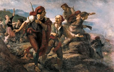 Spanske uafhængighedskrig: Den catalanske milits Bruc af Ramón Martí Alsina