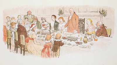 Et julemåltid. af Randolph Caldecott