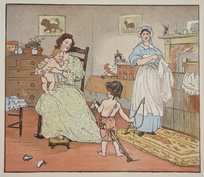 Bye, Baby Bunting, illustration fra 