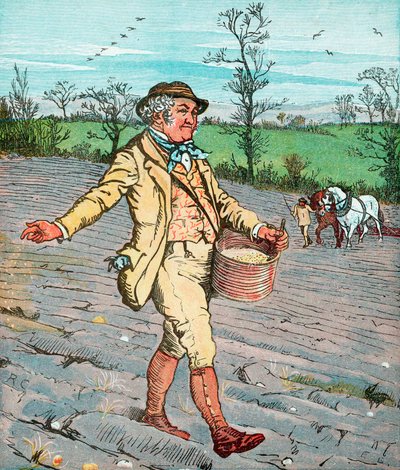 Bonde så frø udsendelse, 1881 af Randolph Caldecott