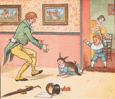 Gået hen for at hente et kaninskind af Randolph Caldecott