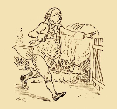John Gilpins ven, 1878, c1918. af Randolph Caldecott