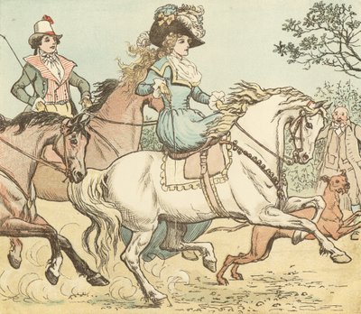 Rid på en hanehest til Banbury Cross af Randolph Caldecott