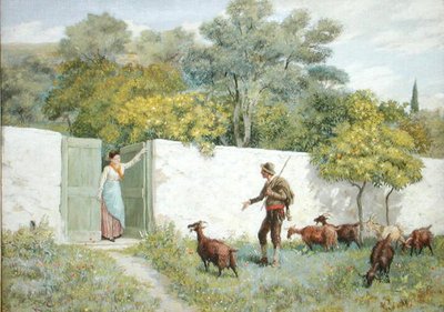 Scene ved Montone - Gedehyrden af Randolph Caldecott