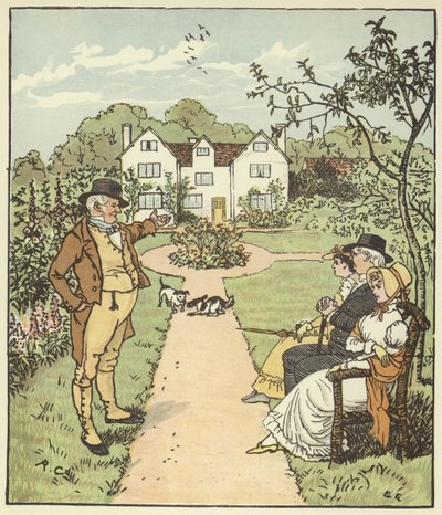 Huset Jack byggede af Randolph Caldecott
