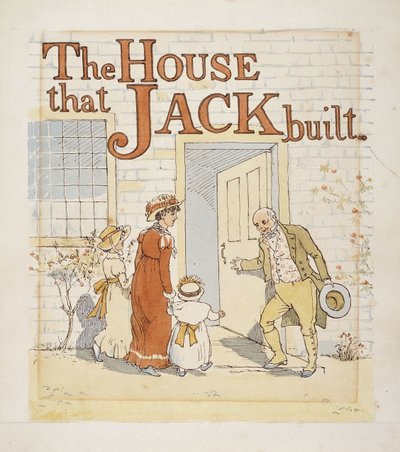 Huset Jack byggede, af Randolph Caldecott