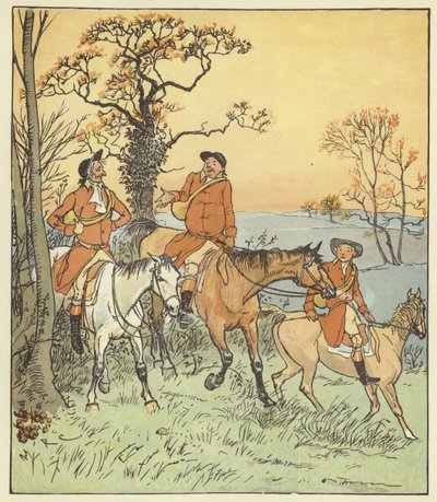 De tre joviale jægere af Randolph Caldecott
