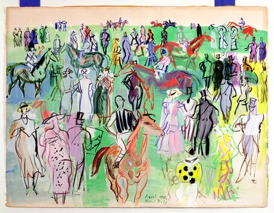Ascot af Raoul Dufy