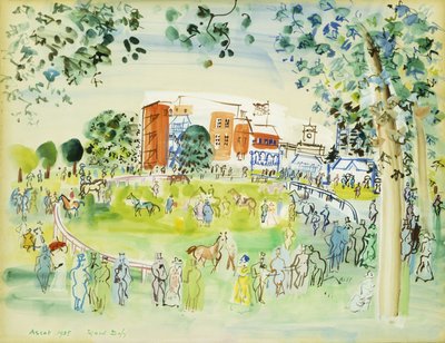 Ascot af Raoul Dufy