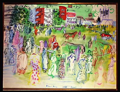 Ascot af Raoul Dufy