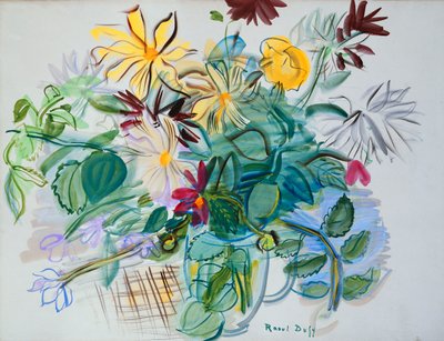 Buket af blomster af Raoul Dufy