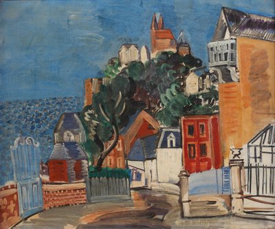 Côte Basse, ca. 1924 (olie på lærred) af Raoul Dufy