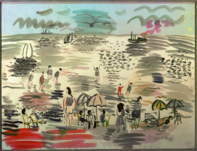 Stranden af Raoul Dufy