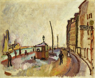 Le Havre, ca. 1906-07 (olie på lærred) af Raoul Dufy
