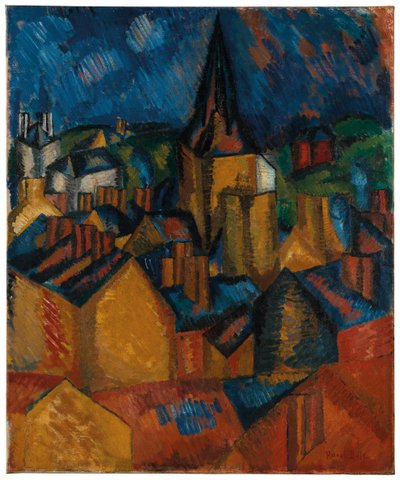 Klokketårnet (Sankt Vincent-kirken i Le Havre) af Raoul Dufy