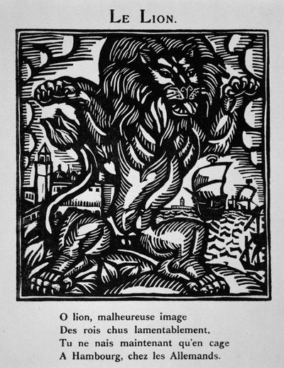 Løven - i "Le Bestiaire ou cortège d