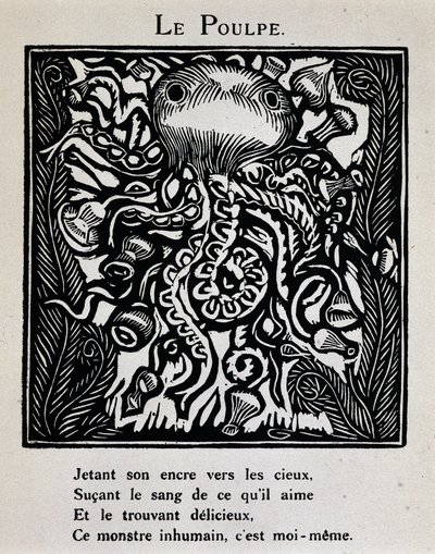 Le octopus - i "Le Bestiaire ou cortege d
