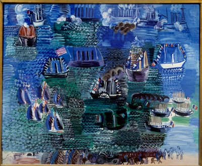 Maritim fest og officielt besøg i Le Havre af Raoul Dufy