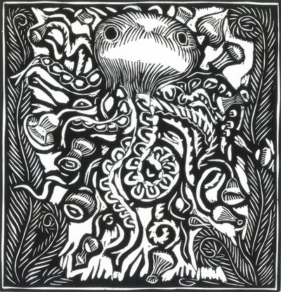 Blæksprutte af Raoul Dufy