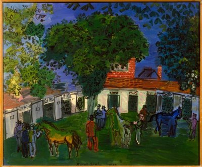 Paddock af Raoul Dufy