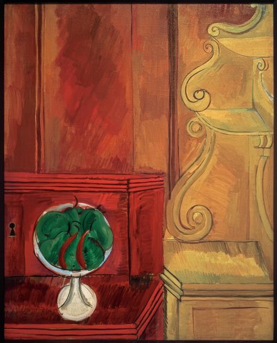 Pærekompot og konsol af Raoul Dufy
