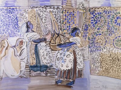 Reception i Marrakesh; Reception i Marrakesh af Raoul Dufy