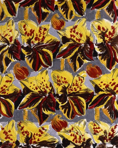 Røde og gule blomster; Fleurs Rouges et Jaunes af Raoul Dufy