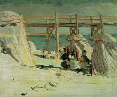 Bølgebryderen ved Sainte-Adresse af Raoul Dufy