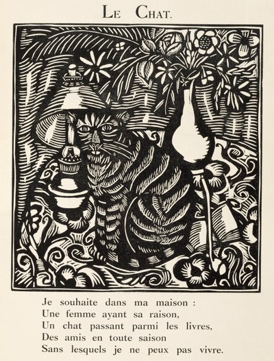 Katten, illustration fra 