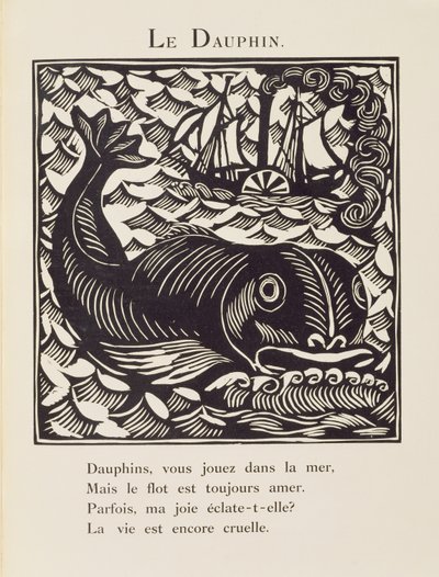 Delfinen, illustration fra 