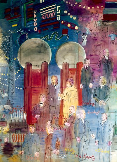 Elektricitetsfeen af Raoul Dufy