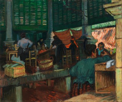 Fiskemarkedet, Marseille af Raoul Dufy